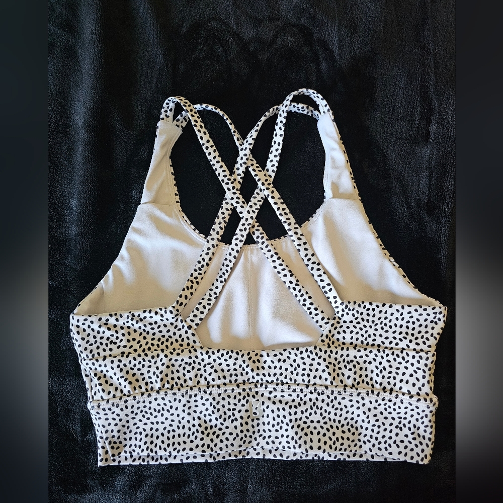 Buffbunny Rosa Sports Bra - Bossy Print - Medium